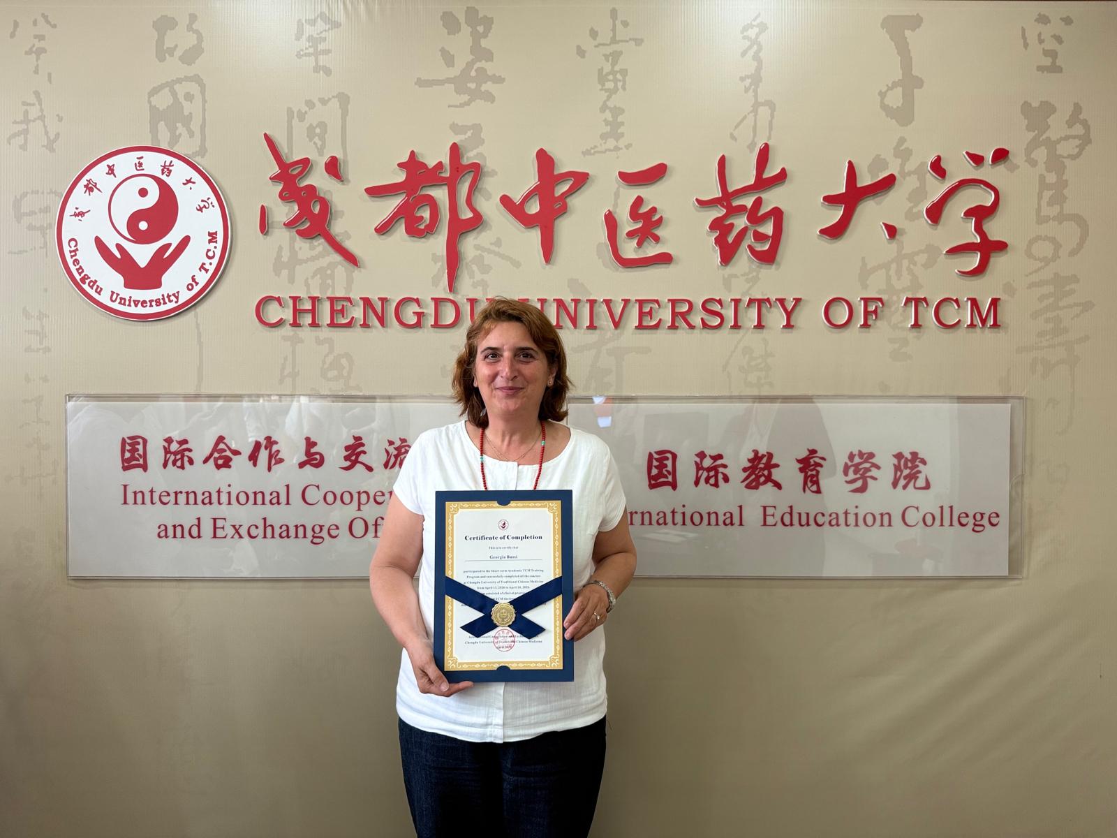Ausbildung an der Chengdu-Universität in China